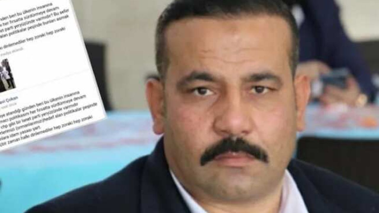 'CHP'liler asılmalı' diyen belediye başkan yardımcısı görevden alındı