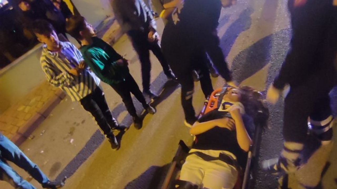 Düzce'de lise öğrencisi bisikleti ile kaza yaptı