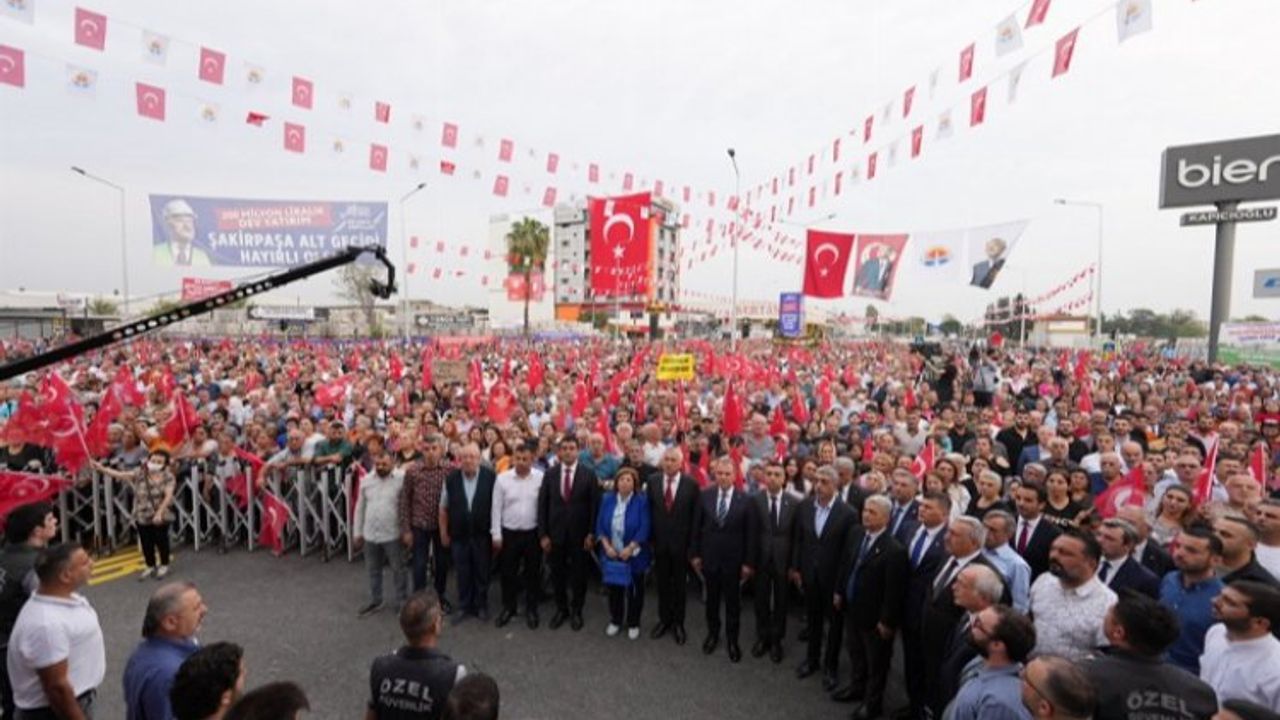 Adana'da Şakirpaşa Alt Geçidi’e muhteşem açılış