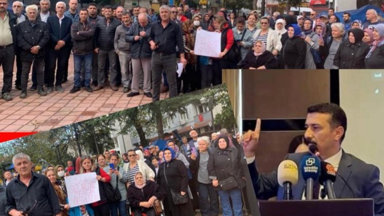 Bursa Mustafakemalpaşa TOKİ mağdurlarının isyanı TBMM'de