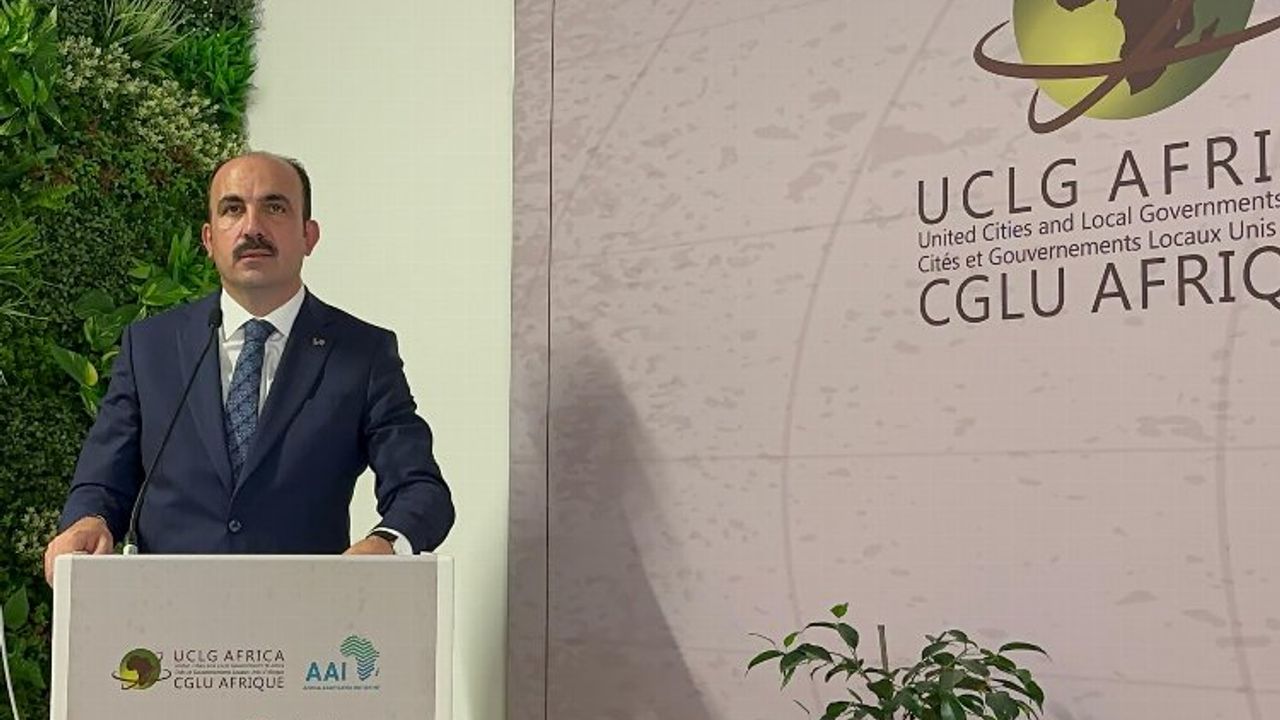 UCLG Başkanı Altay, COP 28'de konuştu