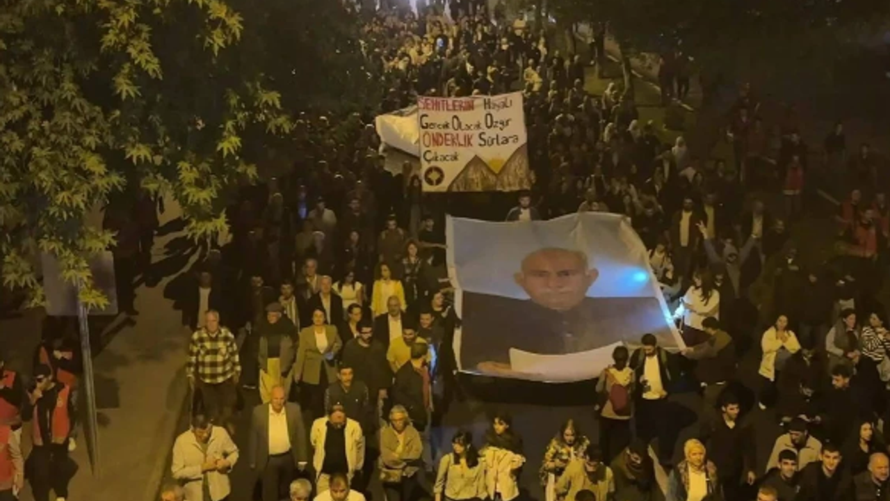 Diyarbakır'daki Öcalan yürüyüşüne 6 tutuklama