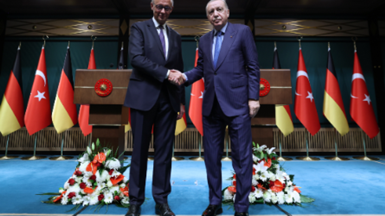 Merz, Erdoğan ortak basın toplantısı... Türkiye ve Almanya ilişkilerinde olumlu hava