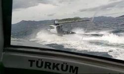 Kardak'ta karasuyu ihlali yapan 2 Yunan unsuru çıkarıldı