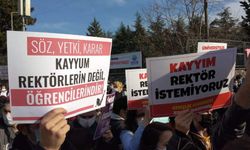 "Kayyum rektör" protestosuna polisten plastik mermi ve gazlı müdahale
