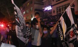 Başkentte BJK'nin şampiyonluk kutlaması
