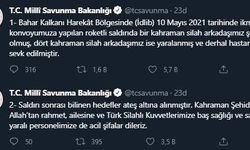 İdlib'de ikmal konvoyuna saldırı: 1 şehit, 4 yaralı
