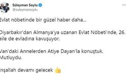 Soylu'dan '26. güzel haber' paylaşımı