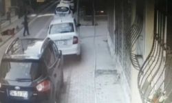 Defalarca bıçaklanan kadın kamerada