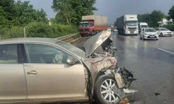 Sapanca’da 11 araçlı zincirleme kaza: 5 yaralı 