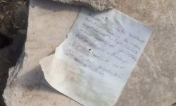 Sürücüsüyle birlikte yanan aracın yanına bırakılan notta büyük itiraf