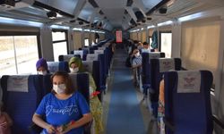 15 ay sonra 'İzmir Mavi Tren'i 300 yolcusuyla Ankara'ya yola çıktı