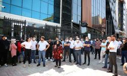 SAS Holding önünde 'Tosuncuk' gibi olmasın eylemi