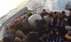 25 göçmen kurtarıldı