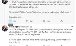 RTÜK, 'yangın haberleri verdi' diye 5 televizyona cezayı masaya yatırdı