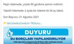 İSKİ’den borç yapılandırma kararı: Son başvuru tarihi 31 Ağustos