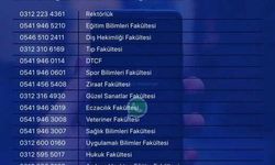 Ankara Üniversitesi'nden tercih için WhatsApp hattı