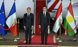 Fransa Cumhurbaşkanı Macron Erbil’e gitti