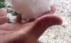 Artvin’de dolu yağışı