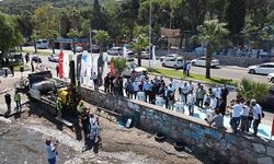 Ayvalık’ta balıkçı barınaklarının yapımı için çalışmalar başladı