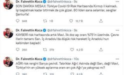 Bakan Koca: Kırmızı il kalmadı