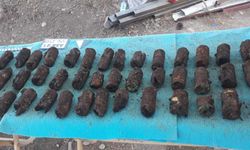 Diyarbakır'da, el bombası benzeri tarihi eserler bulundu