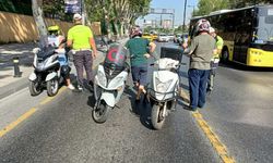 Fatih'te motosiklet denetimi 