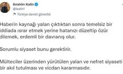 Kalın: Mülteciler üzerinden yürütülen nefret siyaseti, vicdan kararmasıdır