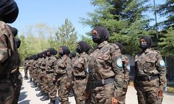 Somalili kadın polislere özel harekat eğitimi 