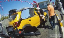 Taksim'de turistlerin taksici isyanı