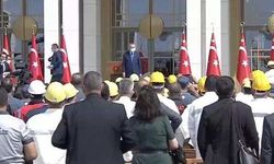 Beştepe'de bir ilk! Cumhurbaşkanı Erdoğan işçilerle buluştu