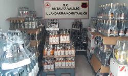 12 otelde, 5 bin 6 litre kaçak ve sahte içki ele geçirildi