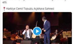 Erdal Erzincan, bağlamasını İmamoğlu'na hediye etti