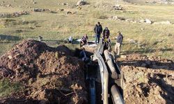 İçme suyu boru hattı parçalandı; bütün kent susuz kaldı