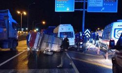 Tarım işçilerini taşıyan minibüs, TIR'a çarptı: 5'i çocuk 17 yaralı