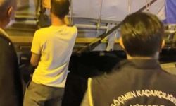 TIR’da 112 düzensiz göçmen yakalandı