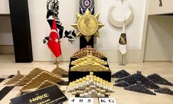 405 kilo 600 gram eroin ele geçirildi
