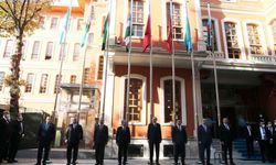 Türk Konseyi Genel Sekreterliği binasına birlikte açılış