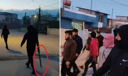 Döner bıçakları ve sopalarla sokakta yürüyen 20 Suriyeli'den 19'u sınır dışı edildi