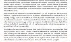 Kabaş'ın 'Cumhurbaşkanına Hakaret'ten tutuklanmasını İstanbul 2 Nolu Baro Başkanlığı değerlendirdi: Dış destekli vesayet odakları 15 Temmuz Destanı ile uğradığı yenilgiyi hazmedememektedir