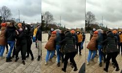 TBMM önünde 'Regl ürünleri ücretsiz olsun' protestosuna gözaltı