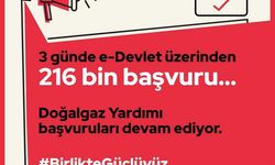 Bakan Yanık: Doğalgaz yardımı kapsamında son üç günde 216 bin başvuru aldık