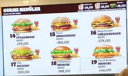 İstanbul Havalimanı'nda bir hamburger menü 201 TL