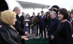 Cumhurbaşkanı Erdoğan Özbekistan'da
