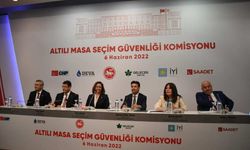 6'lı masadan seçim güvenliği raporuna ilişkin basın açıklaması