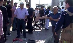 İstanbul Büyükçekmece'de otomobil durağa daldı 1 ölü 10 yaralı