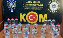 Adana'da 660 litre kaçak içkiye el konuldu