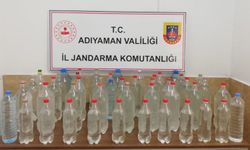 Adıyaman'da 109 litre sahte içkiye el konuldu