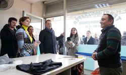 İstanbul Beylikdüzü'nde Kaftancıoğlu, Başkan Çalık ile saha çalışmasında