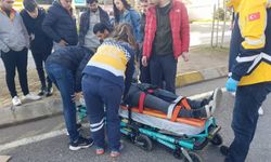 Kocaeli'de yaralı sürücüye ilk müdahale Zabıta'dan